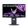 شاشة العاب احترافية LG UltraGear 27GX790A-B, مقاس27 بوصة بدقة QHD (2560×1440), لوحة OLED, معدل تحديث 480Hz (OC), زمن استجابة 0.03Ms (GTG), دعم G-SYNC و FreeSync - أسود