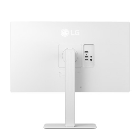 شاشة مكتبية LG UltraFine 27US550-W, مقاس 27 بوصة ودقة 4K UHD (3840 × 2160) مع لوحة IPS, معدل تحديث 60 هرتز, تدعم AdaptiveSync, دعم HDR10 - أبيض شاشة مكتبية LG UltraFine 27US550-W, مقاس 27 بوصة ودقة 4K UHD (3840 × 2160) مع لوحة IPS, معدل تحديث 60 هرتز, تدعم AdaptiveSync, دعم HDR10 - أبيض