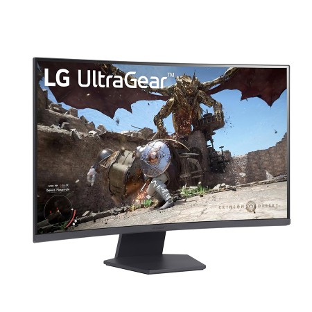 شاشة العاب منحنية LG UltraGear, مقاس 32 بوصة بدقة QHD (2560×1440), لوحة VA، معدل تحديث 180 Hz مع استجابة 1Ms, دعم AMD FreeSync™ و VESA AdaptiveSync - أسود شاشة العاب منحنية LG UltraGear, مقاس 32 بوصة بدقة QHD (2560×1440), لوحة VA، معدل تحديث 180 Hz مع استجابة 1Ms, دعم AMD FreeSync™ و VESA AdaptiveSync - أسود