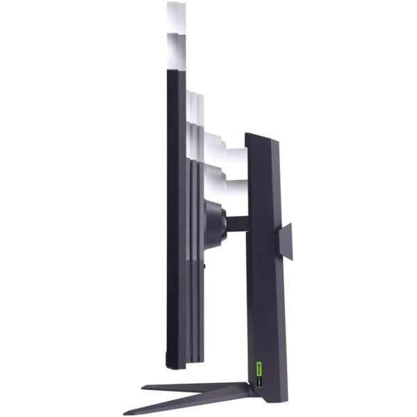 شاشة العاب احترافية LG UltraGear 32GS75Q-B, مقاس32 بوصة بدقة QHD (2560×1440), لوحة IPS, معدل تحديث 180Hz (OC), زمن استجابة 1Ms (GTG), دعم G-SYNC و FreeSync - أسود