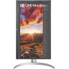 LG 27UP850-W Monitor 27” UHD (3840 x 2160) IPS Display 60hz, VESA DisplayHDR 400, DCI-P3 95% Color Gamut, USB-C - White