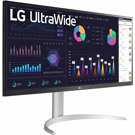شاشة ال جي 34WQ650-W الترا وايد - مقاس 34 بوصة FHD - تردد 100Hz - منفذ USB-C - HDR400 - IPS شاشة ال جي 34WQ650-W الترا وايد - مقاس 34 بوصة FHD - تردد 100Hz - منفذ USB-C - HDR400 - IPS
