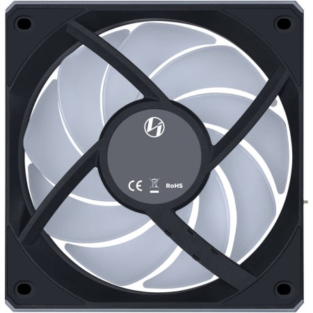 LIAN LI UNI FAN CL Wireless Fan (3×120mm), Interlocking magnetic design, wireless control, Dual ARGB zones - Black