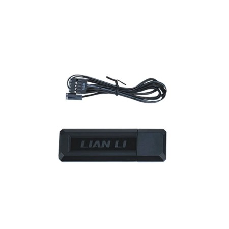 LIAN LI UNI FAN CL Wireless Fan (3×120mm), Interlocking magnetic design, wireless control, Dual ARGB zones - Black