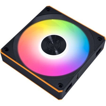 LIAN LI UNI FAN CL Wireless Fan (3×120mm), Interlocking magnetic design, wireless control, Dual ARGB zones - Black