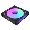 مرواح ليان لي UNI FAN SL INFINITY 120 Reverse Blade, ثلاث مراوح مضيئة مقاس 120 ملم بتصميم شفرة عكسية, متوافقة مع برنامج L-Connect 3 - أسود