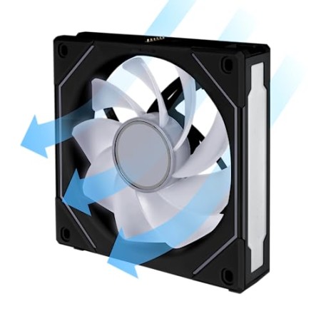 مرواح ليان لي UNI FAN SL INFINITY 120 Reverse Blade, ثلاث مراوح مضيئة مقاس 120 ملم بتصميم شفرة عكسية, متوافقة مع برنامج L-Connect 3 - أسود مرواح ليان لي UNI FAN SL INFINITY 120 Reverse Blade, ثلاث مراوح مضيئة مقاس 120 ملم بتصميم شفرة عكسية, متوافقة مع برنامج L-Connect 3 - أسود