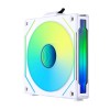 مرواح ليان لي UNI FAN SL INFINITY 120 Reverse Blade, ثلاث مراوح مضيئة مقاس 120 ملم بتصميم شفرة عكسية, متوافقة مع برنامج L-Connect 3 - أبيض