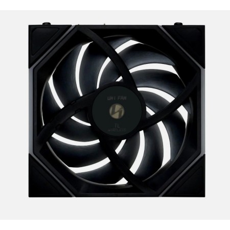 مروحة ليان لي UNI FAN TL Wireless , مروحة واحدة بحجم 120 مم بشفرات عادية, اتصال لاسلكي عبر منظومة L-Wireless, منطقتا إضاءة ARGB - أسود مروحة ليان لي UNI FAN TL Wireless , مروحة واحدة بحجم 120 مم بشفرات عادية, اتصال لاسلكي عبر منظومة L-Wireless, منطقتا إضاءة ARGB - أسود