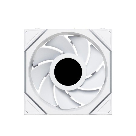 Lian Li UNI FAN TL Wireless LCD Reverse Blade, 3 × 120 mm RGB Fans, Integrated 1.6-inch LCD screen, Wireless controller - White Lian Li UNI FAN TL Wireless LCD Reverse Blade, 3 × 120 mm RGB Fans, Integrated 1.6-inch LCD screen, Wireless controller - White