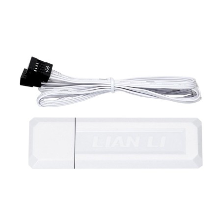 Lian Li UNI FAN TL Wireless LCD Reverse Blade, 3 × 120 mm RGB Fans, Integrated 1.6-inch LCD screen, Wireless controller - White Lian Li UNI FAN TL Wireless LCD Reverse Blade, 3 × 120 mm RGB Fans, Integrated 1.6-inch LCD screen, Wireless controller - White