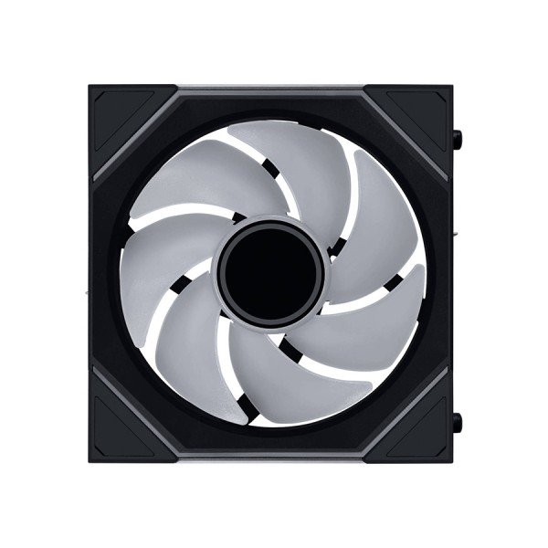 مراوح ليان لي LIAN LI UNI FAN SL-INF Wireless , ب 3 × مراوح 120 مم بإضاءة ARGB,  تأثير Infinity Mirror, تحكم متكامل عبر برنامج L-Connect 3,  تحكم لاسلكي لتقليل الكابلات - أسود