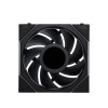 مراوح ليان لي Lian Li UNI FAN TL Wireless LCD , مروحة 120 مم بإضاءة ARGB, تصميم شفرات معكوس, شاشة LCD مدمجة مقاس 1.6 بوصة,  تحكم لاسلكي لتقليل الكابلات - أسود