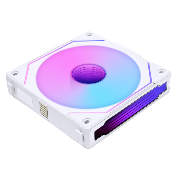 LIAN LI UF-RSLIN120-1B UNI FAN INFINITY REVERSE BLADE RGB - WHITE LIAN LI UF-RSLIN120-1B UNI FAN INFINITY REVERSE BLADE RGB - WHITE