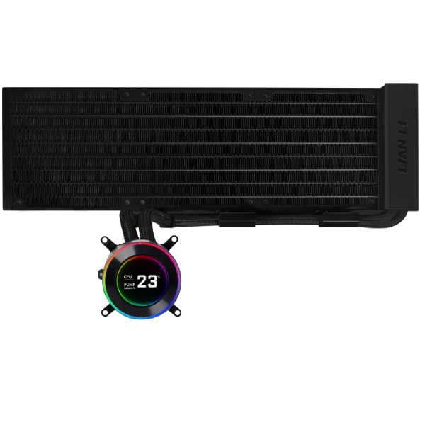 LIAN LI HydroShift II LCD-C360R AiO Liquid Cooler 360mm - Black LIAN LI HydroShift II LCD-C360R AiO Liquid Cooler 360mm - Black