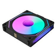 مروحة عكسية ليان لي  UF-RSLIN120-1B UNI FAN INFINITY RGB - أسود