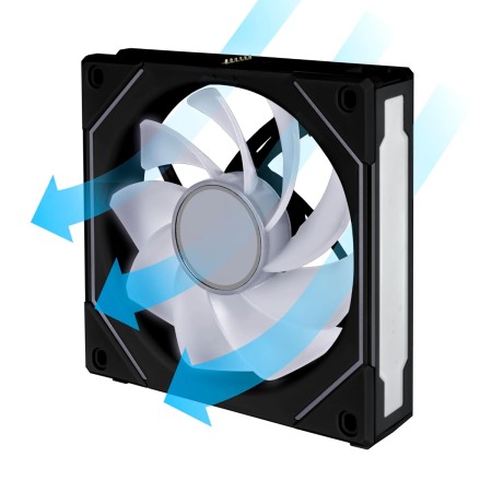 مروحة عكسية ليان لي UF-RSLIN120-1B UNI FAN INFINITY RGB - أسود مروحة عكسية ليان لي UF-RSLIN120-1B UNI FAN INFINITY RGB - أسود