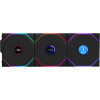 مراوح LIAN LI UNI FAN TL Wireless LCD 120 RGB [3×120مم] – أسود