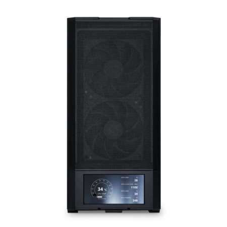 صندوق كمبيوتر للالعاب ليان لي لان كول  207DX DIGITAL 6" LCD - أسود