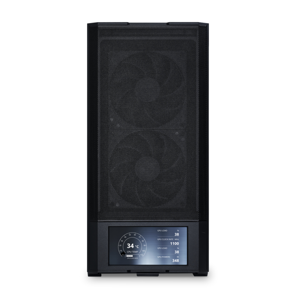 LIAN LI LANCOOL 207DX DIGITAL 6" LCD MESH - BLACK LIAN LI LANCOOL 207DX DIGITAL 6" LCD MESH - BLACK