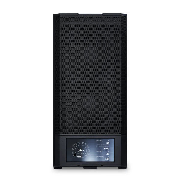 صندوق كمبيوتر للالعاب ليان لي لان كول 207DX DIGITAL 6" LCD - أسود صندوق كمبيوتر للالعاب ليان لي لان كول 207DX DIGITAL 6" LCD - أسود