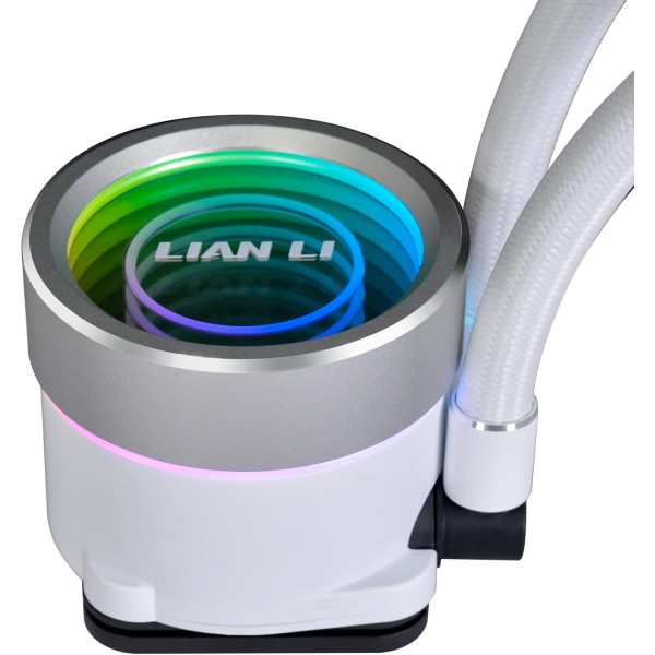 LIAN LI GA II TRINITY 360 ARGB Liquid Cooler – 360mm - WHITE LIAN LI GA II TRINITY 360 ARGB Liquid Cooler – 360mm - WHITE