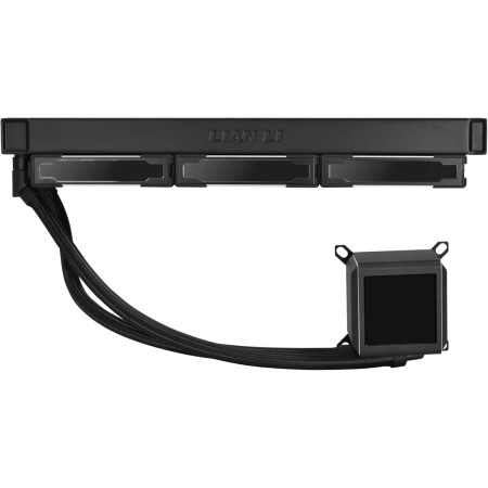 LIAN LI GA II LCD SL-INF 360 RGB Liquid Cooler, 360mm radiator, ntegrated LCD display, Fully RGB customizable lighting - Black LIAN LI GA II LCD SL-INF 360 RGB Liquid Cooler, 360mm radiator, ntegrated LCD display, Fully RGB customizable lighting - Black