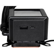 مبرد ليان لي LCD SL-INF 360 RGB - أسود