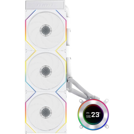 Liquid Cooler LIAN LI GHS2LCD36TW HydroShift II LCD-C 360TL  - White