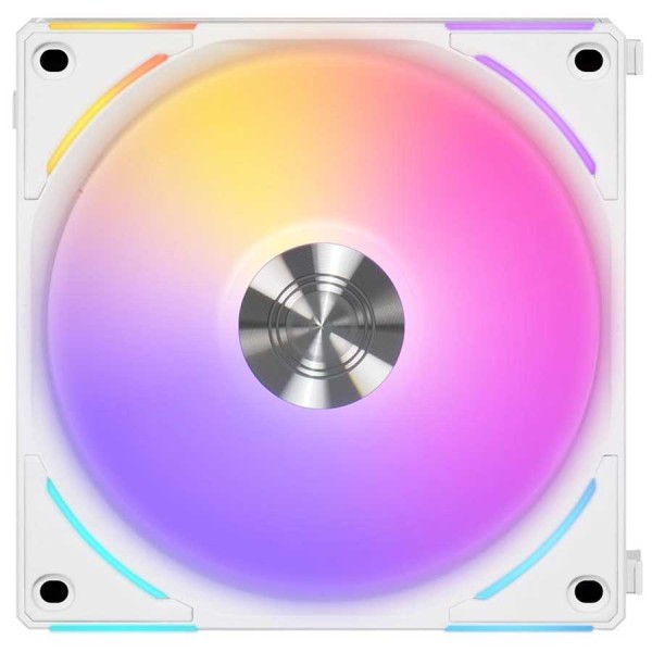 Lian Li Uni Fan AL120 V2 - 1x120mm RGB Led Case Fan - White