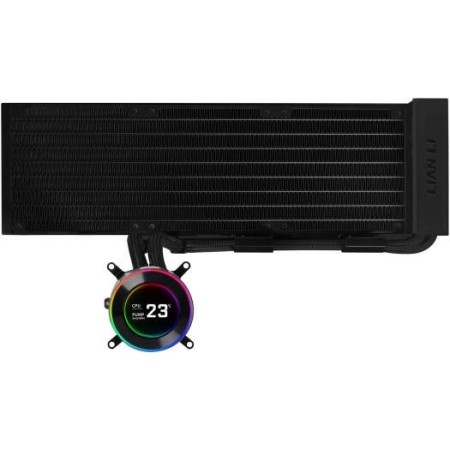 كولر ليان-لي هايدروشيفت II بدون مراوح LCD-C360N، شاشة IPS بحجم 2.1 بوصة، مادة المبرد من سبائك الألمنيوم، - أسود كولر ليان-لي هايدروشيفت II بدون مراوح LCD-C360N، شاشة IPS بحجم 2.1 بوصة، مادة المبرد من سبائك الألمنيوم، - أسود