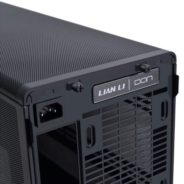 PC CASE LIAN LI DAN A3-mATX Mesh Gaming Case , Compact 26.3L micro-ATX / mini-ITX Factorm support ATX, SFX, and SFX-L PSU - Black