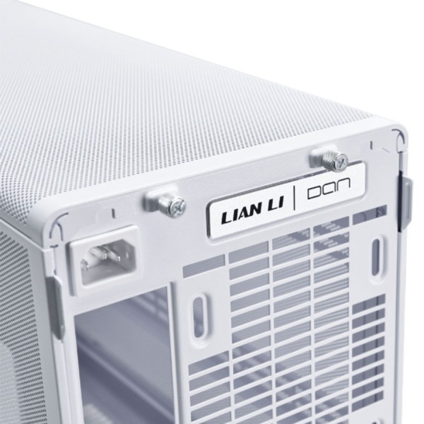 PC CASE  LIAN LI DAN A3-mATX Mesh Wooden & Glass Panel, Compact 26.3L micro-ATX / mini-ITX Factorm support ATX, SFX, and SFX-L PSU - White