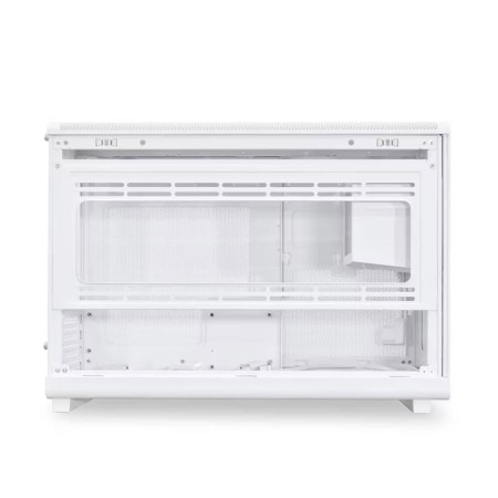 Lian Li DAN A3-mATX Case - Wood & Glass Panels - 26.3L Compact - White