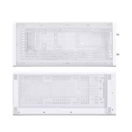 Lian Li DAN A3-mATX Case - Wood & Glass Panels - 26.3L Compact - White