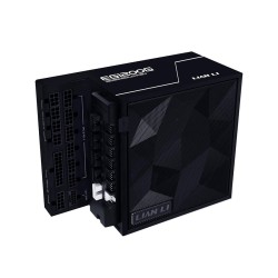 مزود طاقة LIAN LI EG1200G Edge, بقدرة 1200 واط, كفاءة 80+ Gold, تصميم L-Shape, دعم معيار ATX 3.1, كابلات قابلة للفصل Fully Modular لسهولة التركيب - أسود