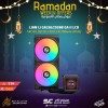 عروض رمضان LIAN LI GALAHAD II LCD RGB مبرد سائل AIO بحجم 280mm، شاشة IPS LCD مقاس 2.88 بوصة – اسود