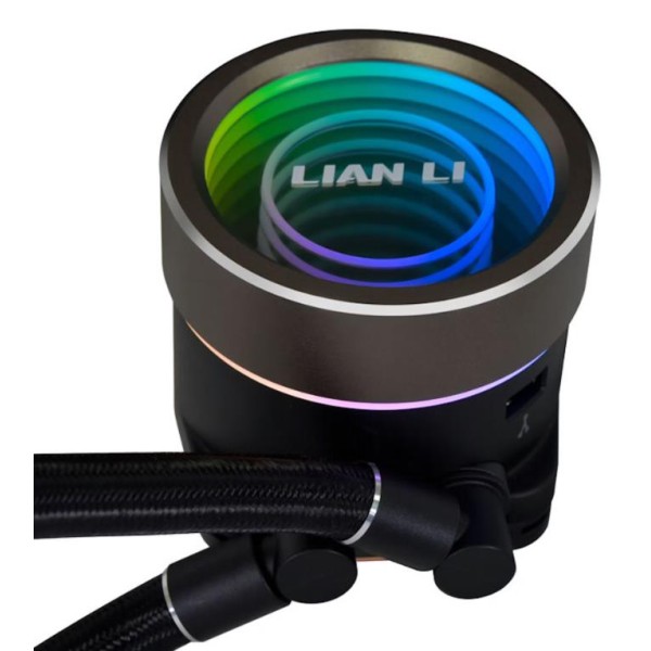 LIAN LI GALAHAD II TRINITY 360 ARGB LIQUID COOLER 360mm (RGB) - BLACK - مبرد مائي ليان لي ترينيتي
