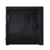 صندوق احترافي LIAN LI LanCool 217 INF, تصميم Mid-Tower مع لوح جانبي من الزجاج المقوى, مروحتان 170 مم ARGB أمامية مع مروحة خلفية 140 مم مثبتة مسبقًا - أسود