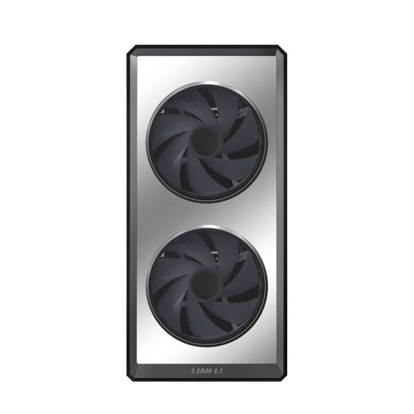 صندوق احترافي LIAN LI LanCool 217 INF, تصميم Mid-Tower مع لوح جانبي من الزجاج المقوى, مروحتان 170 مم ARGB أمامية مع مروحة خلفية 140 مم مثبتة مسبقًا - أسود