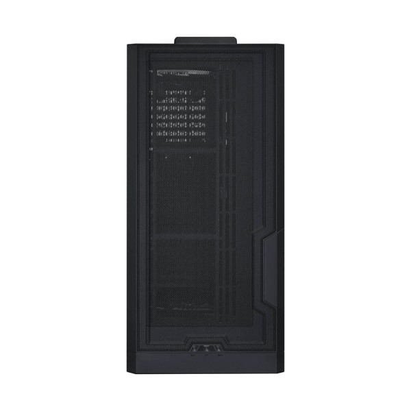 صندوق احترافي LIAN LI LanCool 217 INF, تصميم Mid-Tower مع لوح جانبي من الزجاج المقوى, مروحتان 170 مم ARGB أمامية مع مروحة خلفية 140 مم مثبتة مسبقًا - أسود