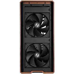 ليان لي لان كوول 217 كيس كمبيوتر بواجهه شبكية مع 5 مراوح - اسود 