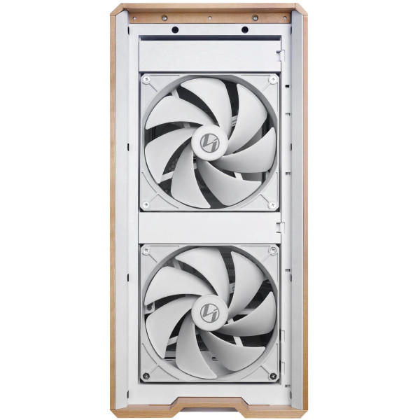 LIAN LI LanCool 217 Mid Tower Gaming Case with 5 fans - White LIAN LI LanCool 217 Mid Tower Gaming Case with 5 fans - White