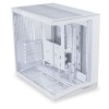 كيس ليان لي O11D Mini V2 Flow - تصميم بانورامي - موصلات خلفية - أبيض كيس ليان لي O11D Mini V2 Flow - تصميم بانورامي - موصلات خلفية - أبيض