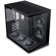 Lian Li O11D Mini V2 Flow Gaming Case - Compact Mid Tower - 5x PWM Fans - Tempered Glass - Black