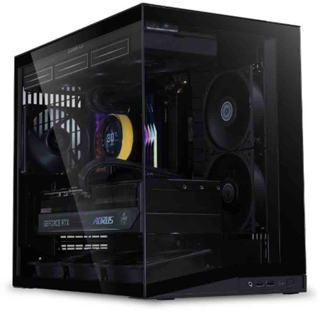 Lian Li O11D Mini V2 Flow Gaming Case - Compact Mid Tower - 5x PWM Fans - Tempered Glass - Black Lian Li O11D Mini V2 Flow Gaming Case - Compact Mid Tower - 5x PWM Fans - Tempered Glass - Black