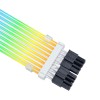 ليان لي كيبل لاسلكي للمعالج , LIAN LI CPU STRIMER Wireless, تحكم لاسلكي 2.4GHz, الطول 260 ملم , متوافق مع برنامج L-Connect 3, إضاءة ARGB مع 8 دلائل ضوئية