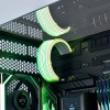ليان لي كيبل لاسلكي للمعالج , LIAN LI CPU STRIMER Wireless, تحكم لاسلكي 2.4GHz, الطول 260 ملم , متوافق مع برنامج L-Connect 3, إضاءة ARGB مع 8 دلائل ضوئية