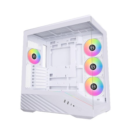 Lian Li V100RW Gaming ATX Case - 4x ARGB Fans - 360mm AIO Support - White Lian Li V100RW Gaming ATX Case - 4x ARGB Fans - 360mm AIO Support - White