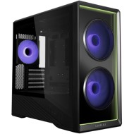 Lian Li Vector V150 INF Gaming Case - Micro-ATX Mid Tower - 3x ARGB Fans - Infinity Mirror Panel - Black
